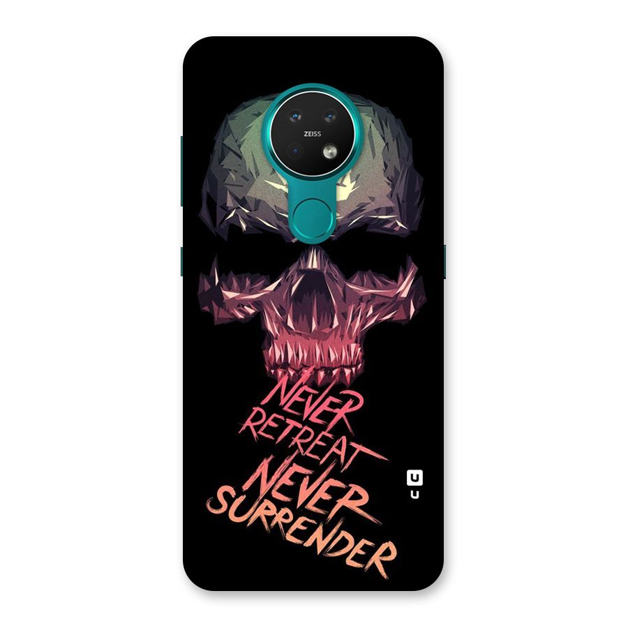 Never Retreat Back Case for Nokia 7.2