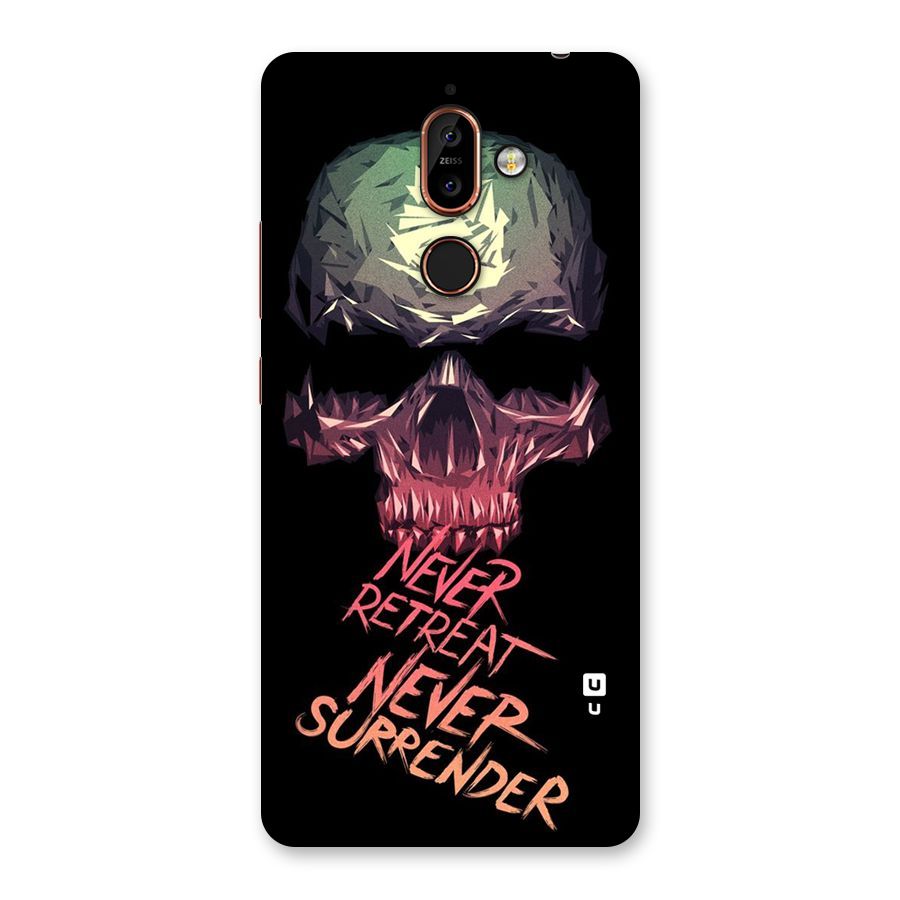 Never Retreat Back Case for Nokia 7 Plus