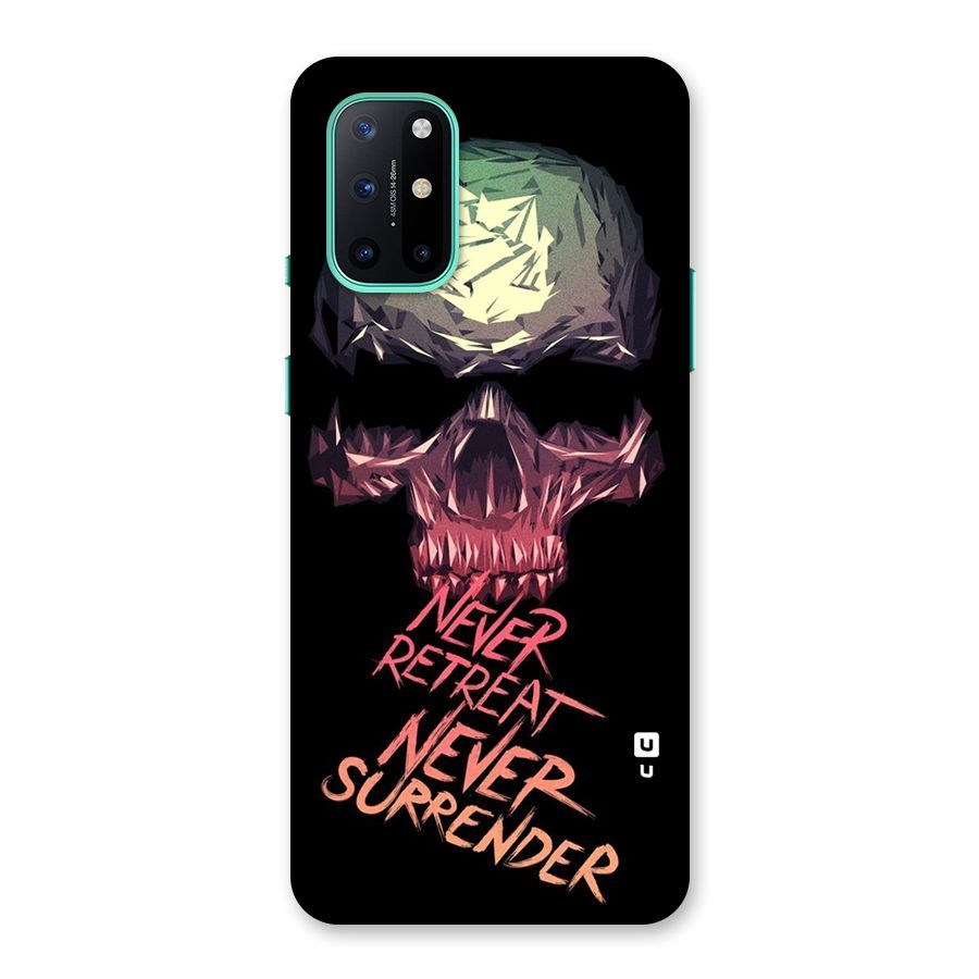 Never Retreat Back Case for OnePlus 8T