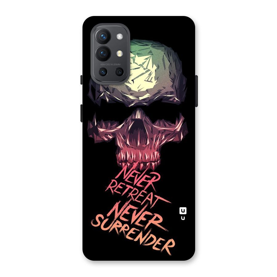 Never Retreat Back Case for OnePlus 9R