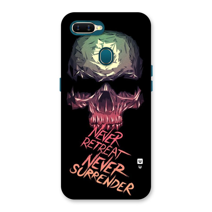 Never Retreat Back Case for Oppo A11k