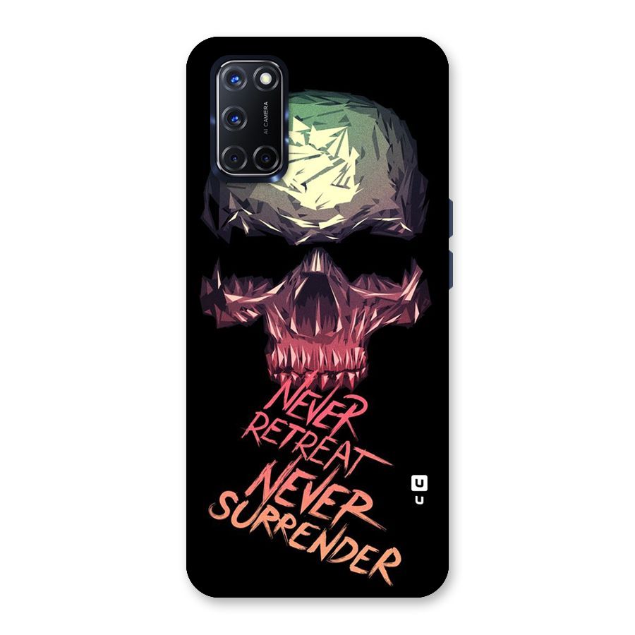 Never Retreat Back Case for Oppo A52