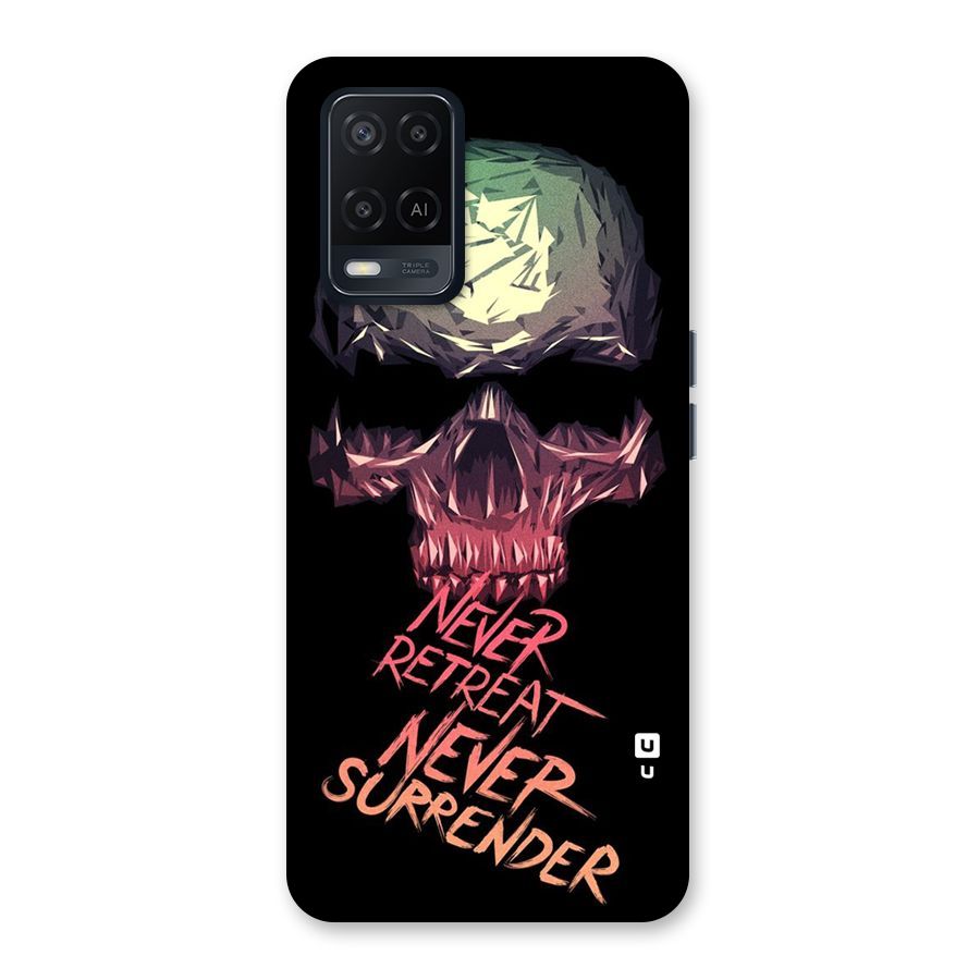 Never Retreat Back Case for Oppo A54
