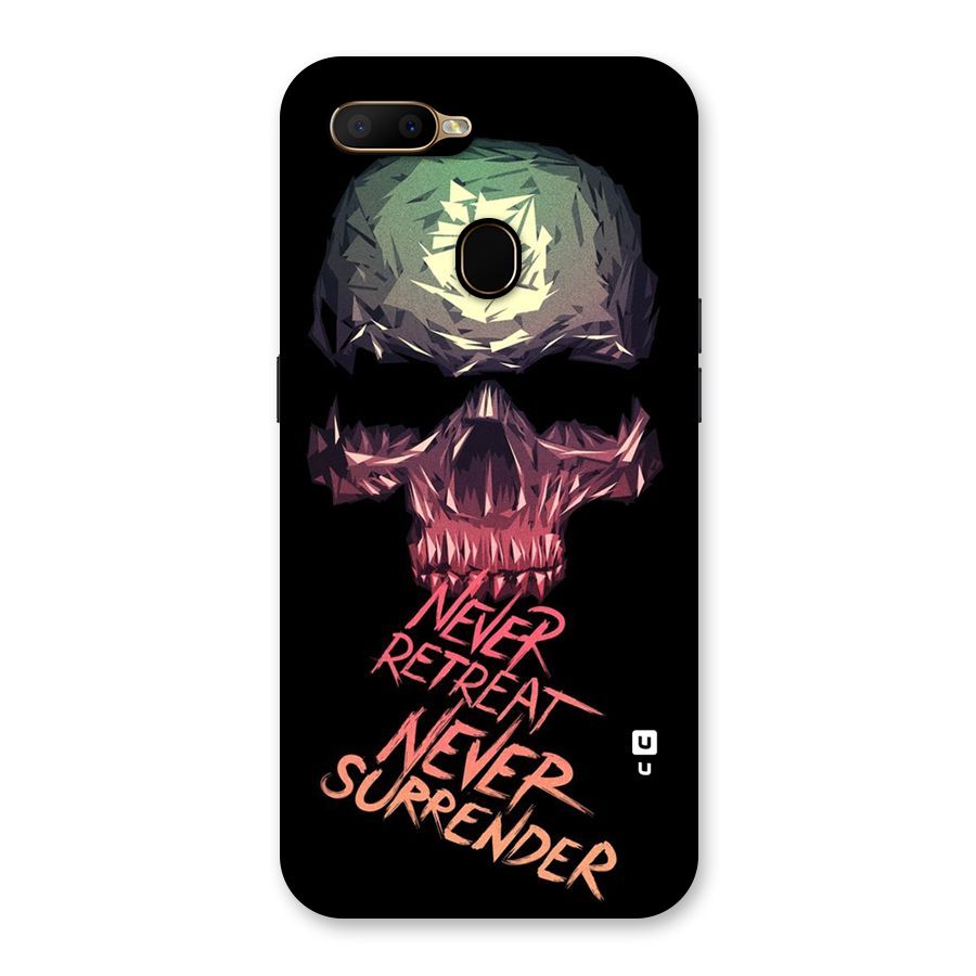 Never Retreat Back Case for Oppo A5s