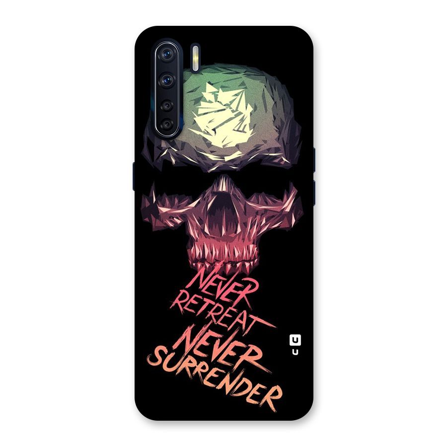 Never Retreat Back Case for Oppo F15