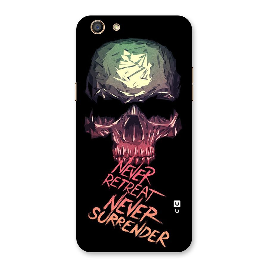 Never Retreat Back Case for Oppo F3