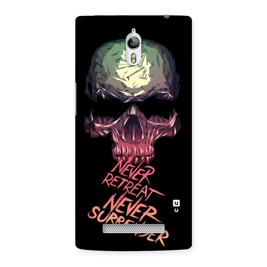 Never Retreat Back Case for Oppo Find 7