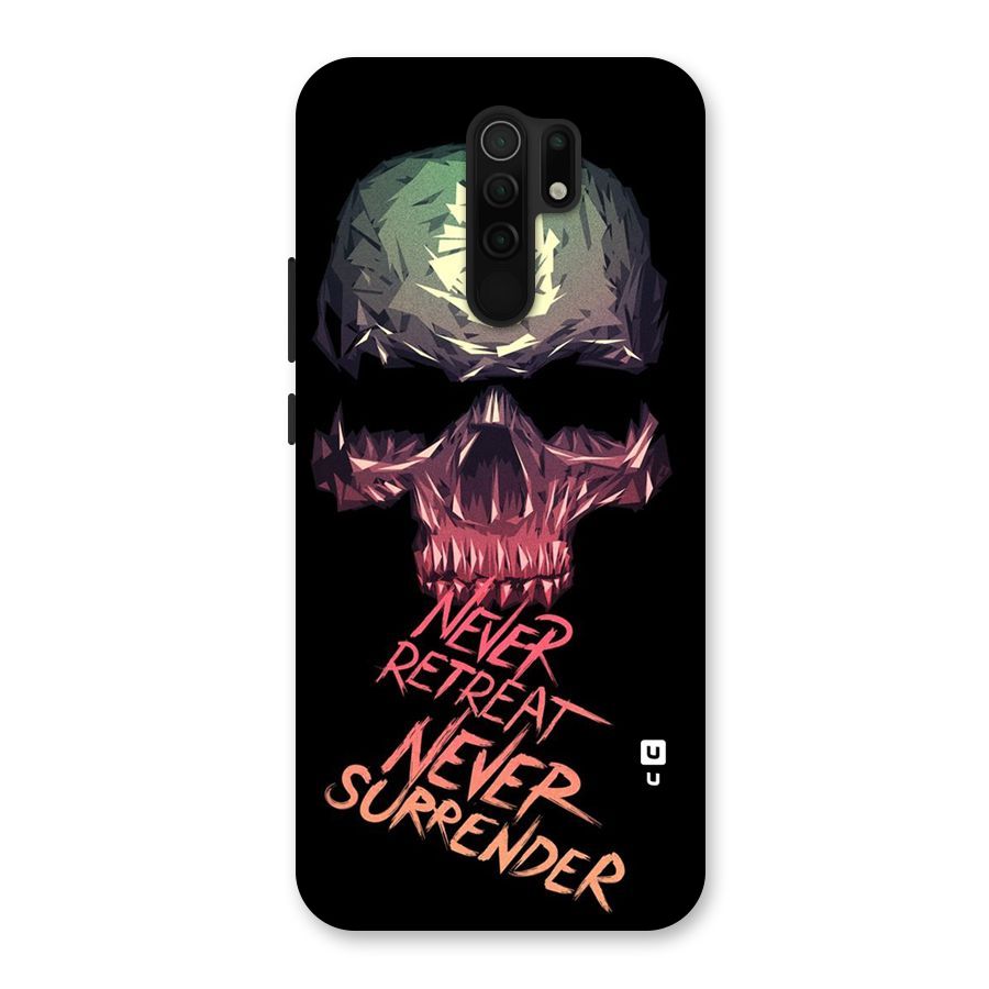 Never Retreat Back Case for Poco M2