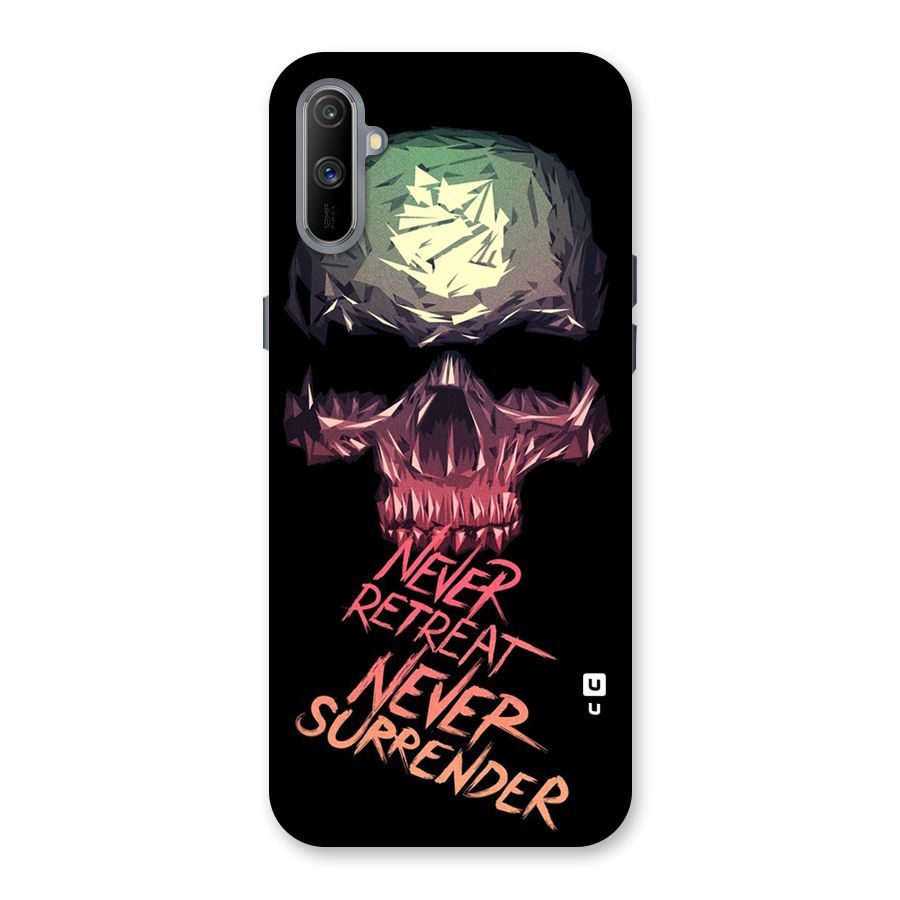 Never Retreat Back Case for Realme C3