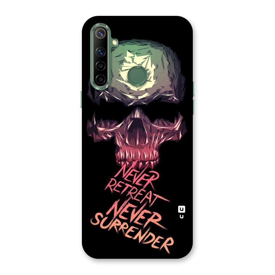 Never Retreat Back Case for Realme Narzo 10