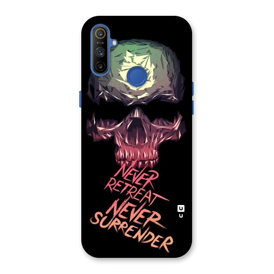 Never Retreat Back Case for Realme Narzo 10A