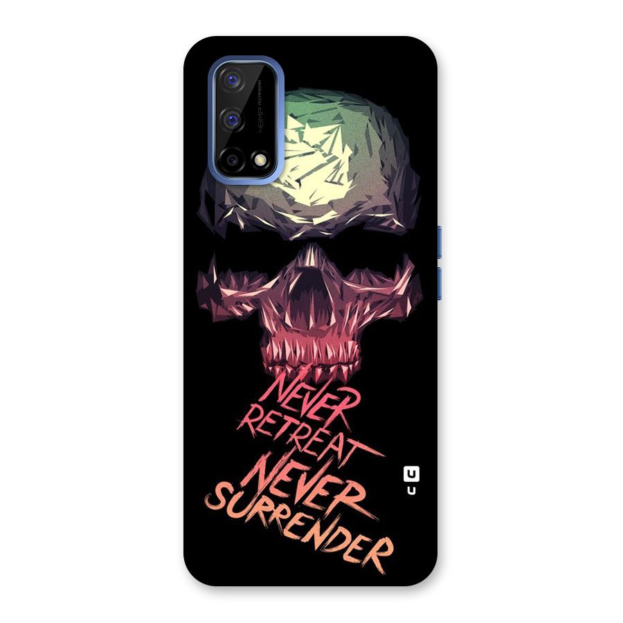 Never Retreat Back Case for Realme Narzo 30 Pro