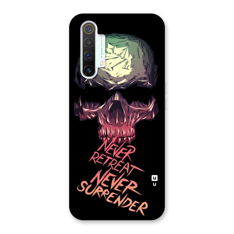 Never Retreat Back Case for Realme X3 SuperZoom