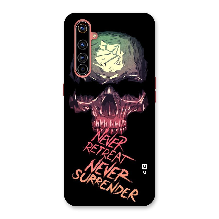 Never Retreat Back Case for Realme X50 Pro