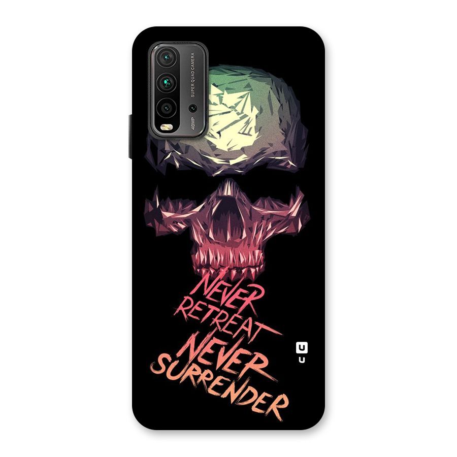 Never Retreat Back Case for Redmi 9 Power