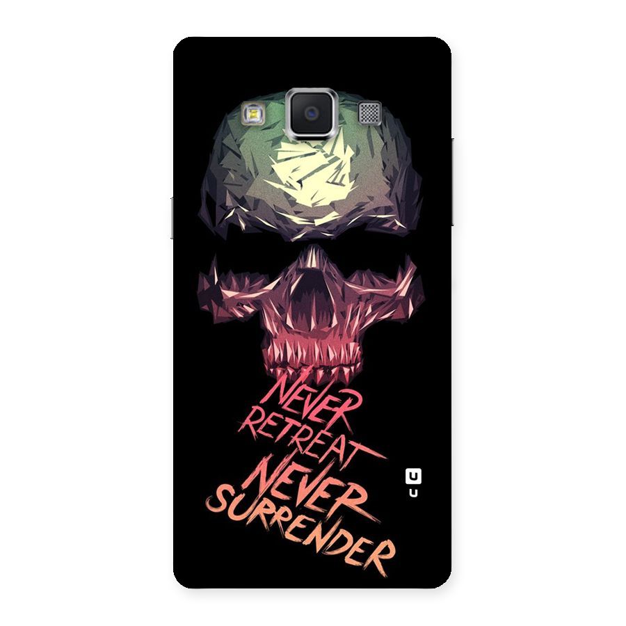Never Retreat Back Case for Samsung Galaxy A5
