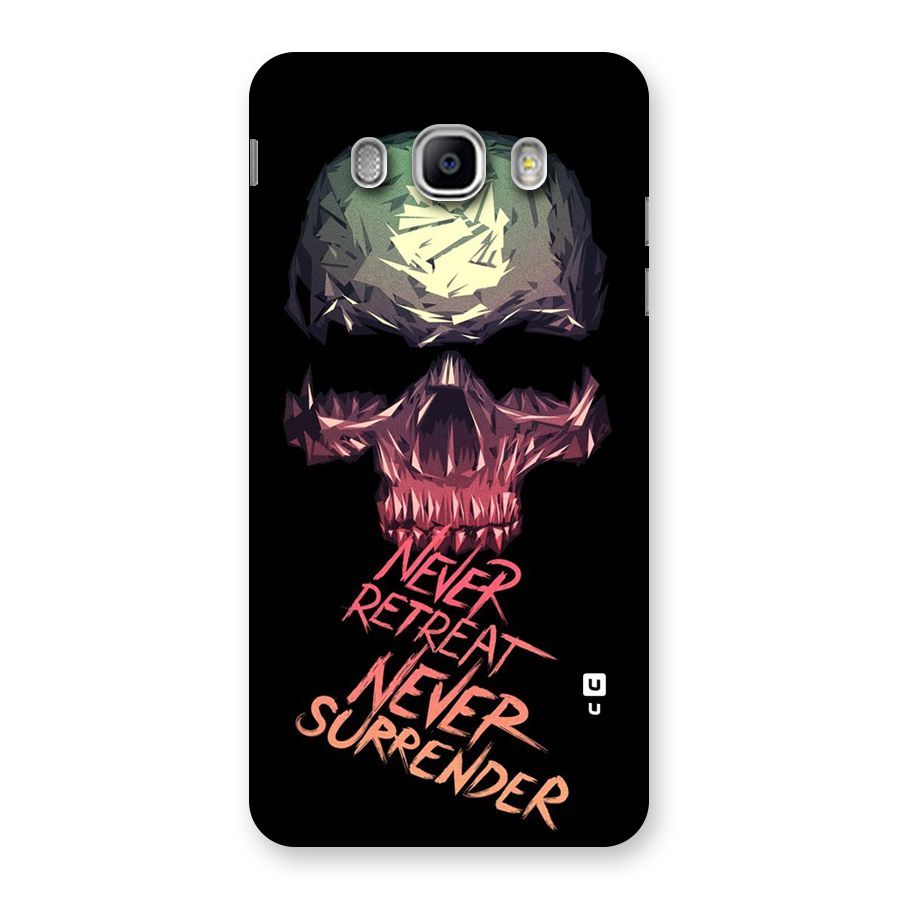 Never Retreat Back Case for Samsung Galaxy J5 2016