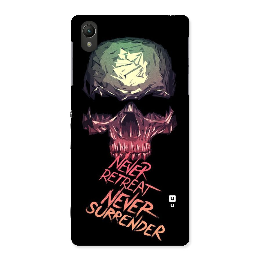 Never Retreat Back Case for Sony Xperia Z2
