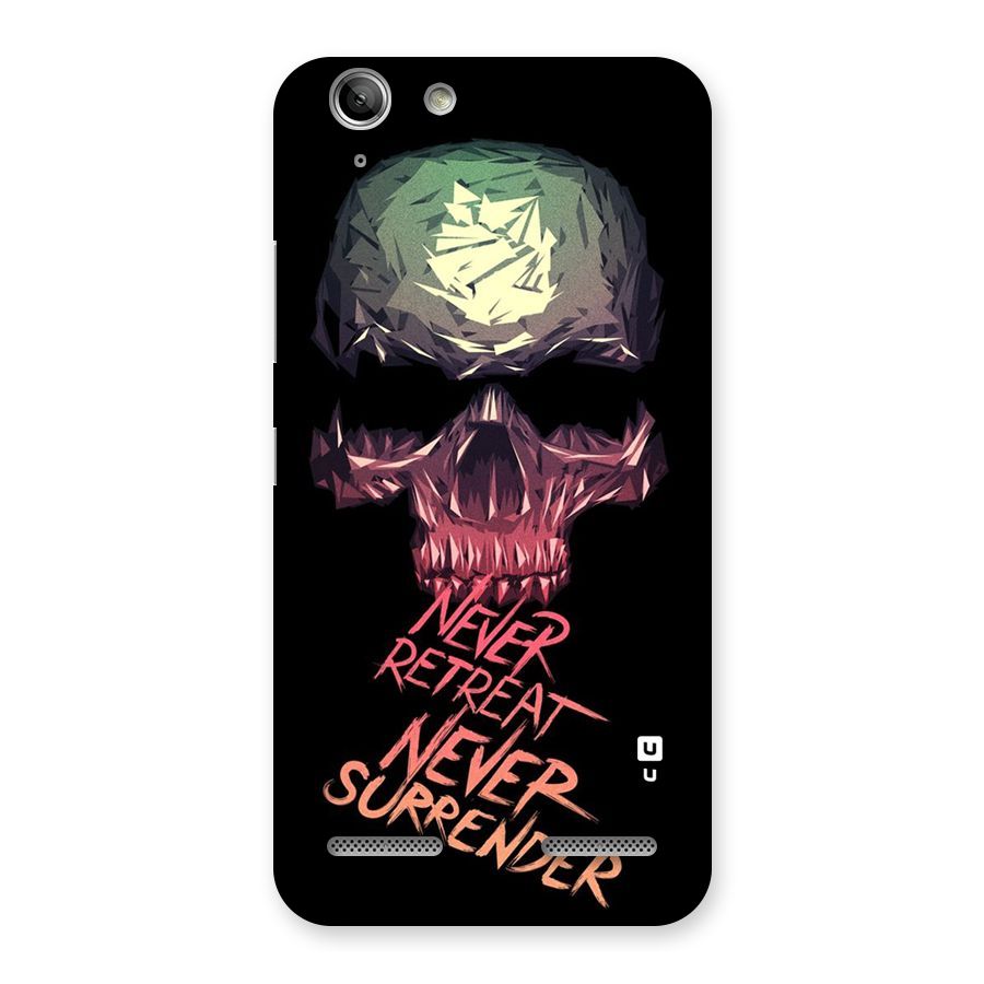 Never Retreat Back Case for Vibe K5