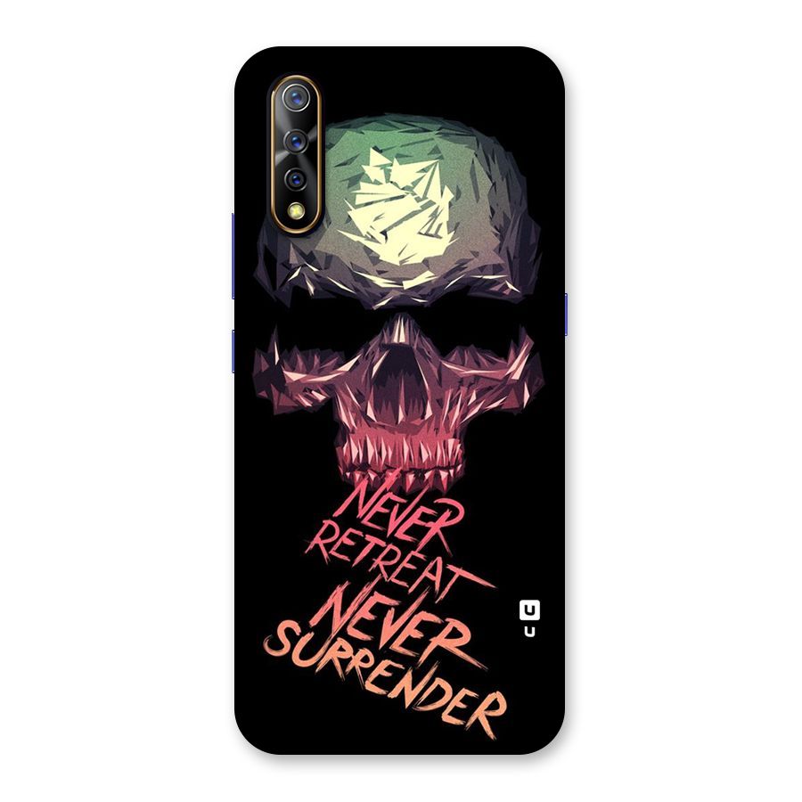 Never Retreat Back Case for Vivo S1