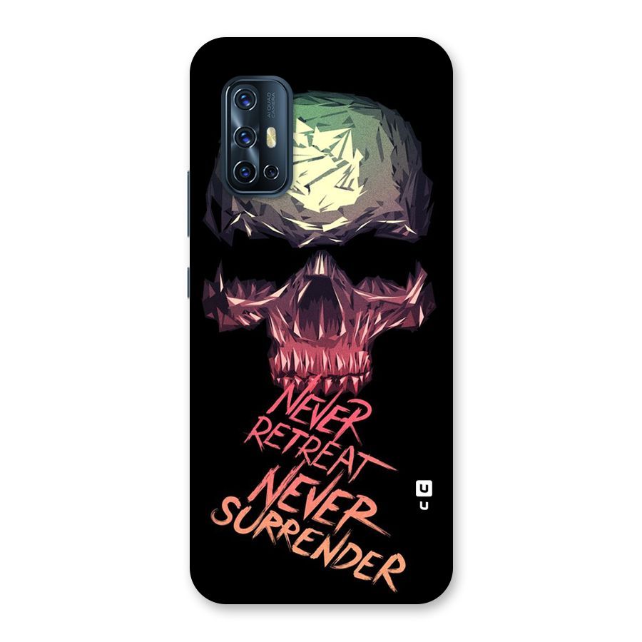 Never Retreat Back Case for Vivo V17