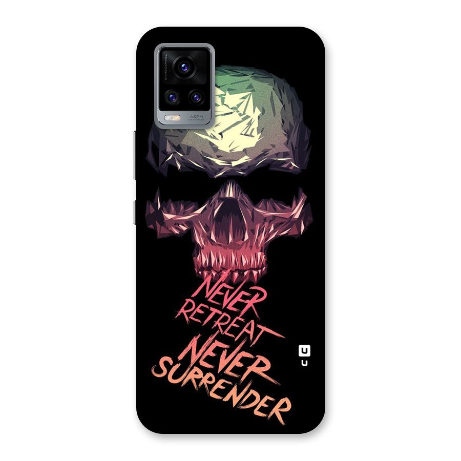Never Retreat Back Case for Vivo V20