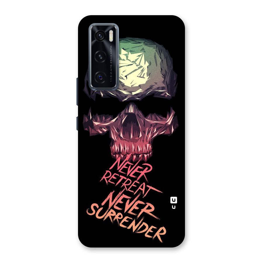 Never Retreat Back Case for Vivo V20 SE