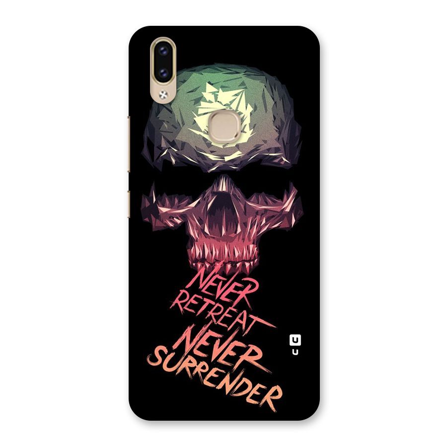 Never Retreat Back Case for Vivo V9 Youth