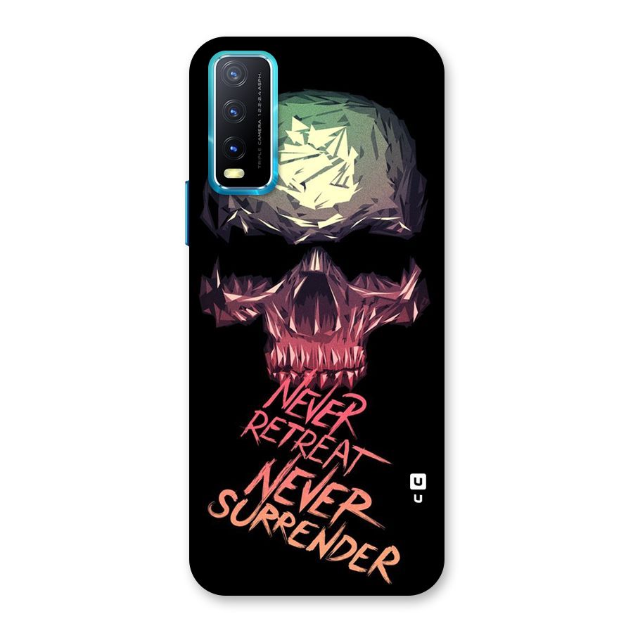 Never Retreat Back Case for Vivo Y20