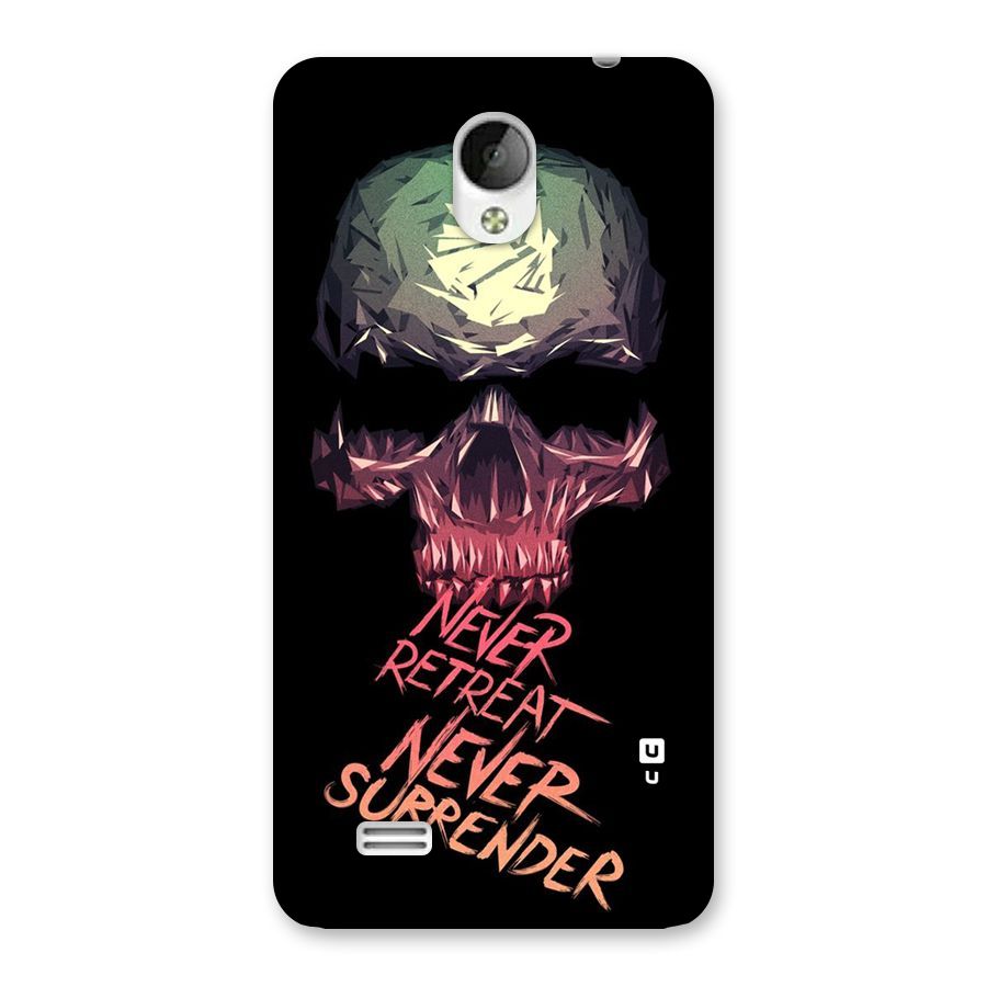Never Retreat Back Case for Vivo Y21