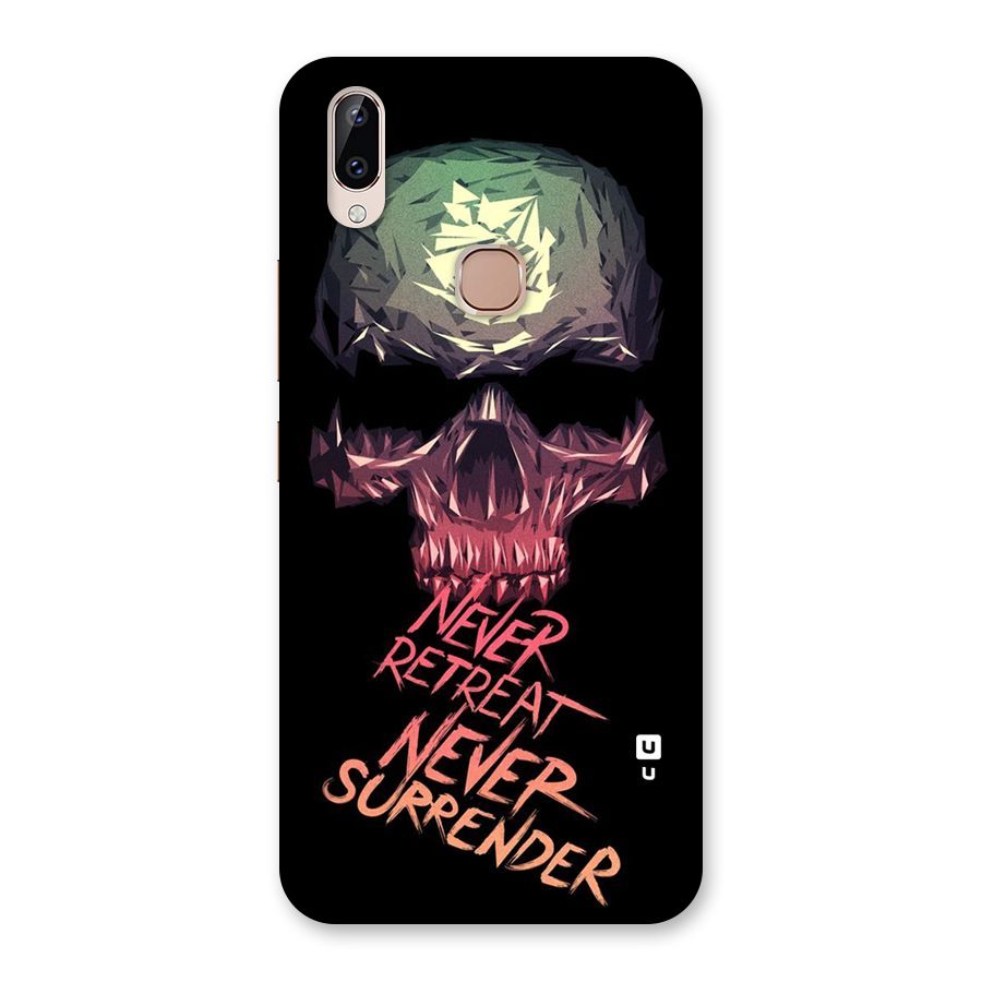 Never Retreat Back Case for Vivo Y83 Pro