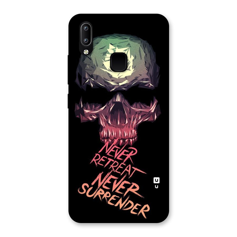 Never Retreat Back Case for Vivo Y93
