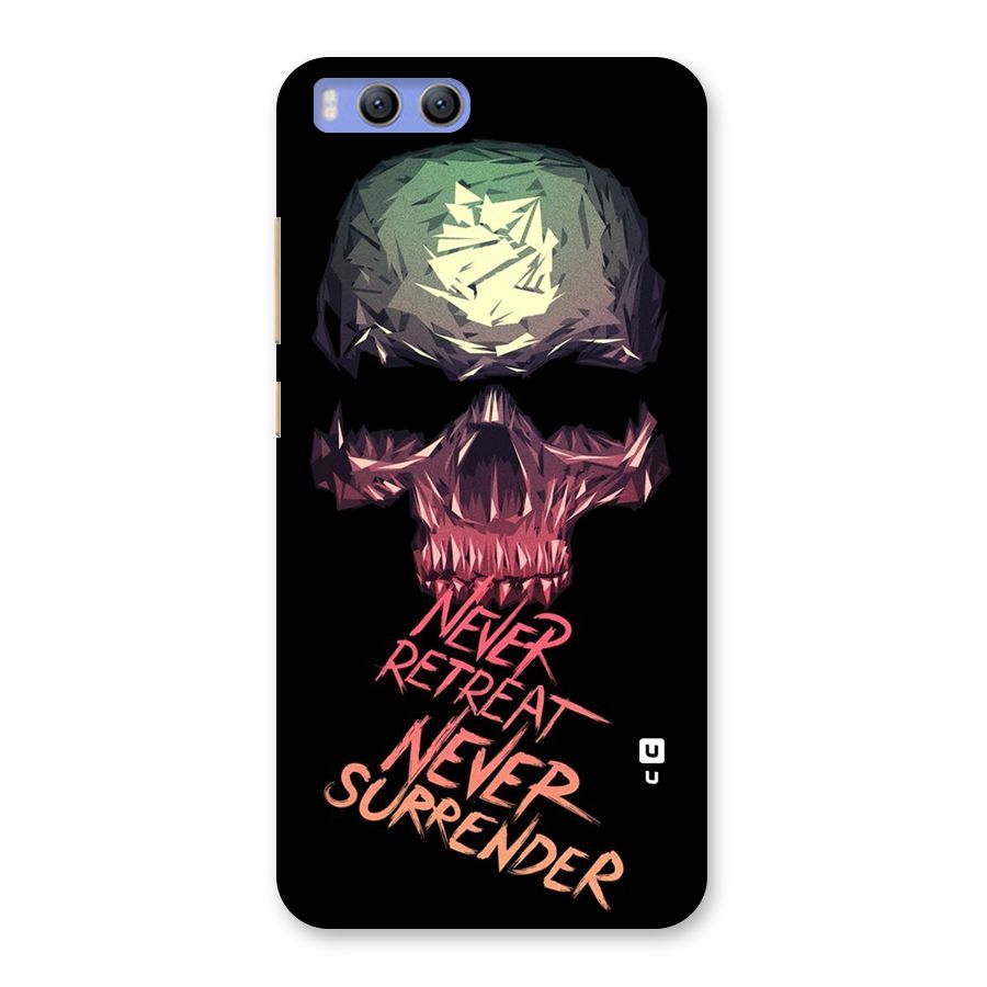 Never Retreat Back Case for Xiaomi Mi 6