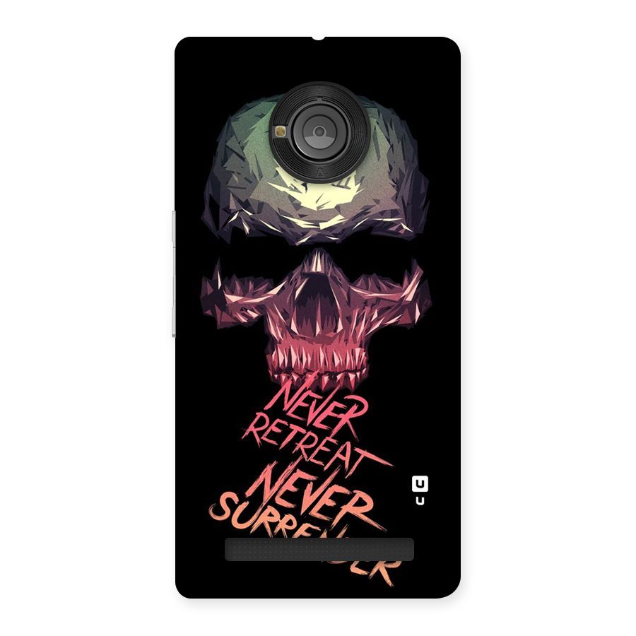 Never Retreat Back Case for Yu Yunique
