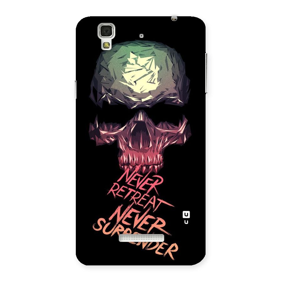 Never Retreat Back Case for Yu Yureka
