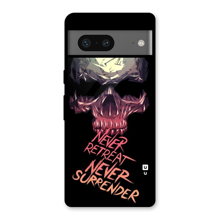 Never Retreat Glass Back Case for Google Pixel 7