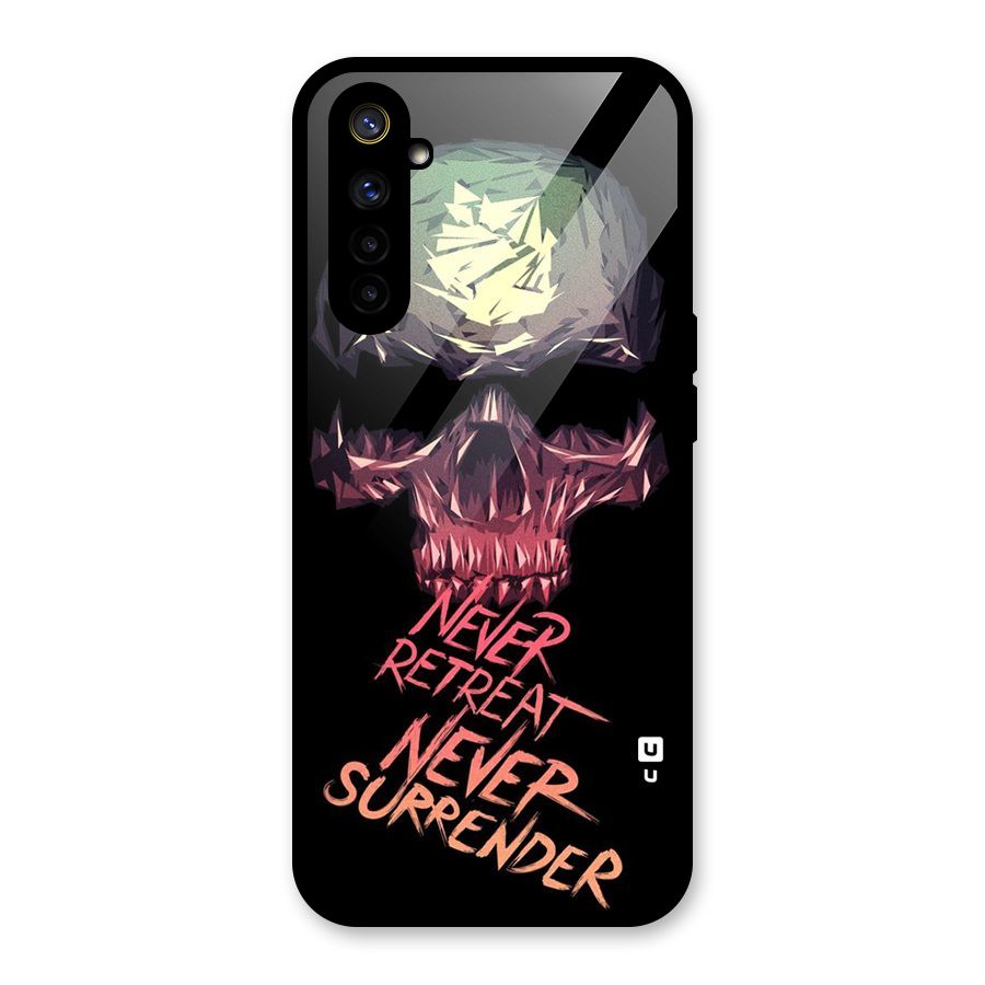 Never Retreat Glass Back Case for Realme 6i