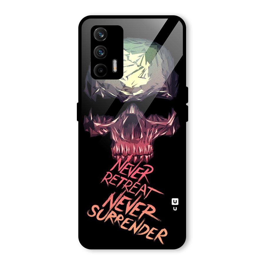 Never Retreat Glass Back Case for Realme GT 5G