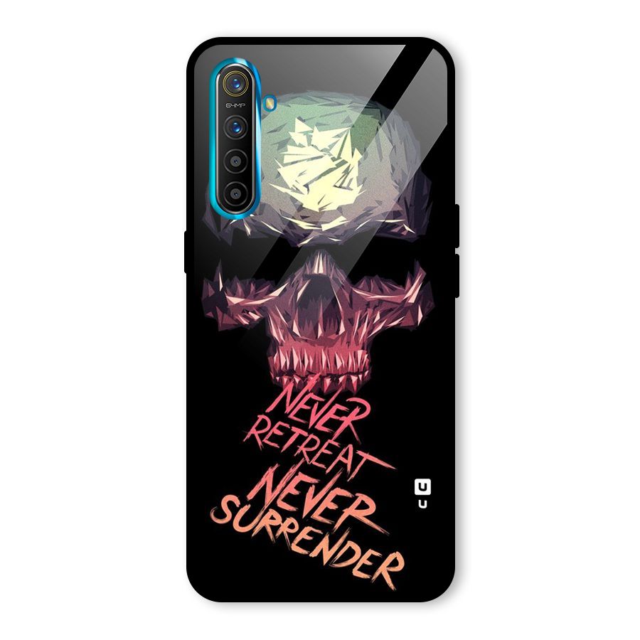 Never Retreat Glass Back Case for Realme X2