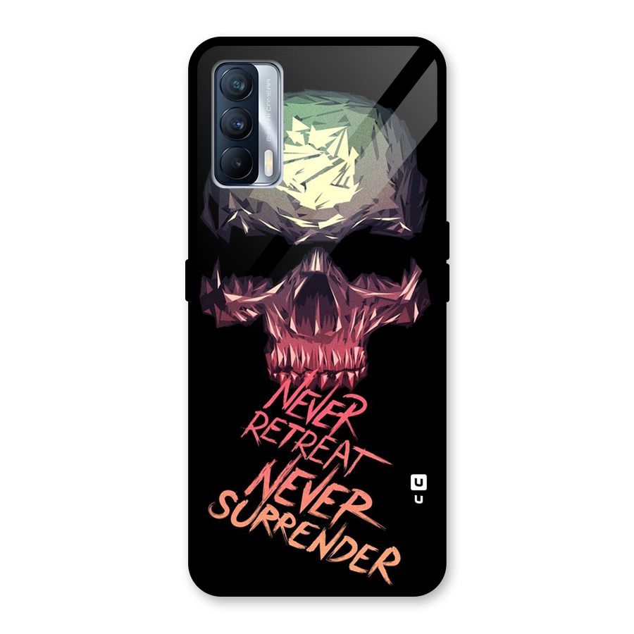 Never Retreat Glass Back Case for Realme X7