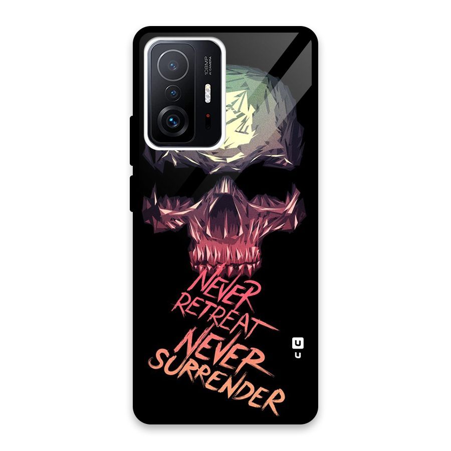 Never Retreat Glass Back Case for Xiaomi 11T Pro