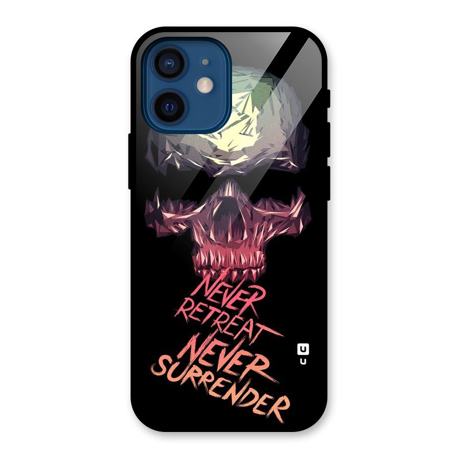 Never Retreat Glass Back Case for iPhone 12 Mini