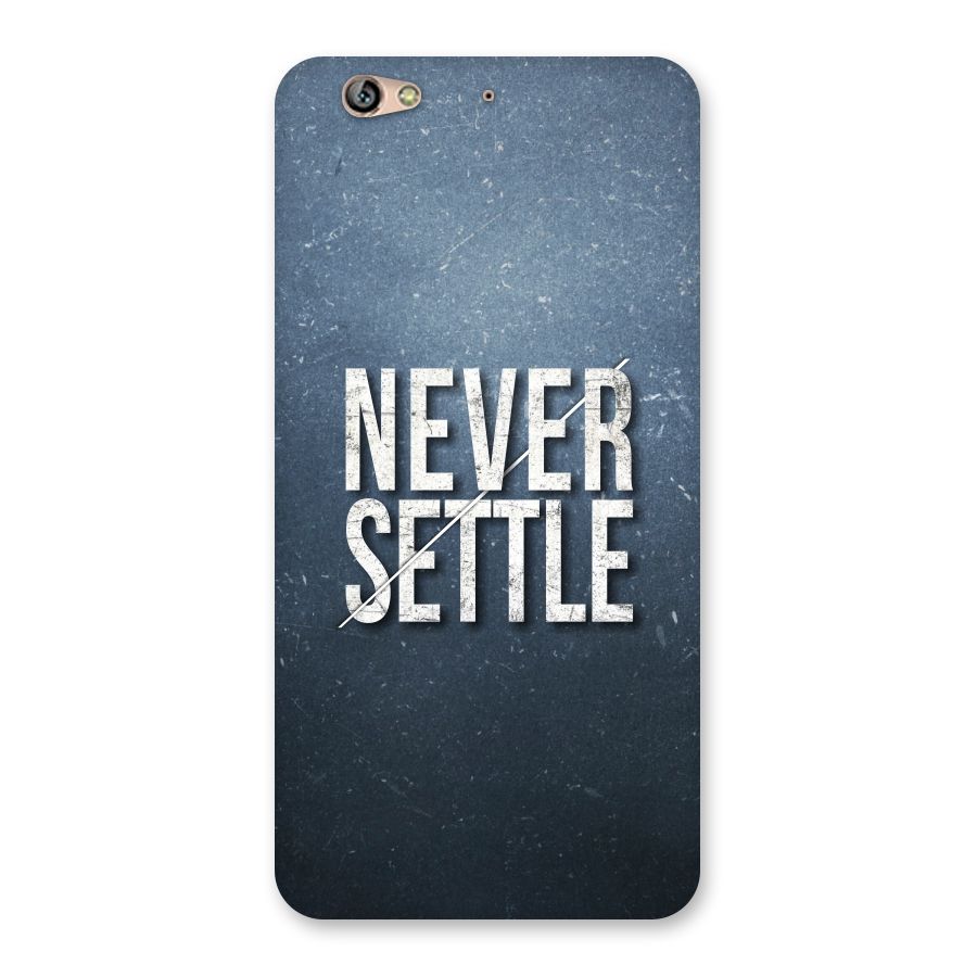 Never Settle Back Case for Gionee S6