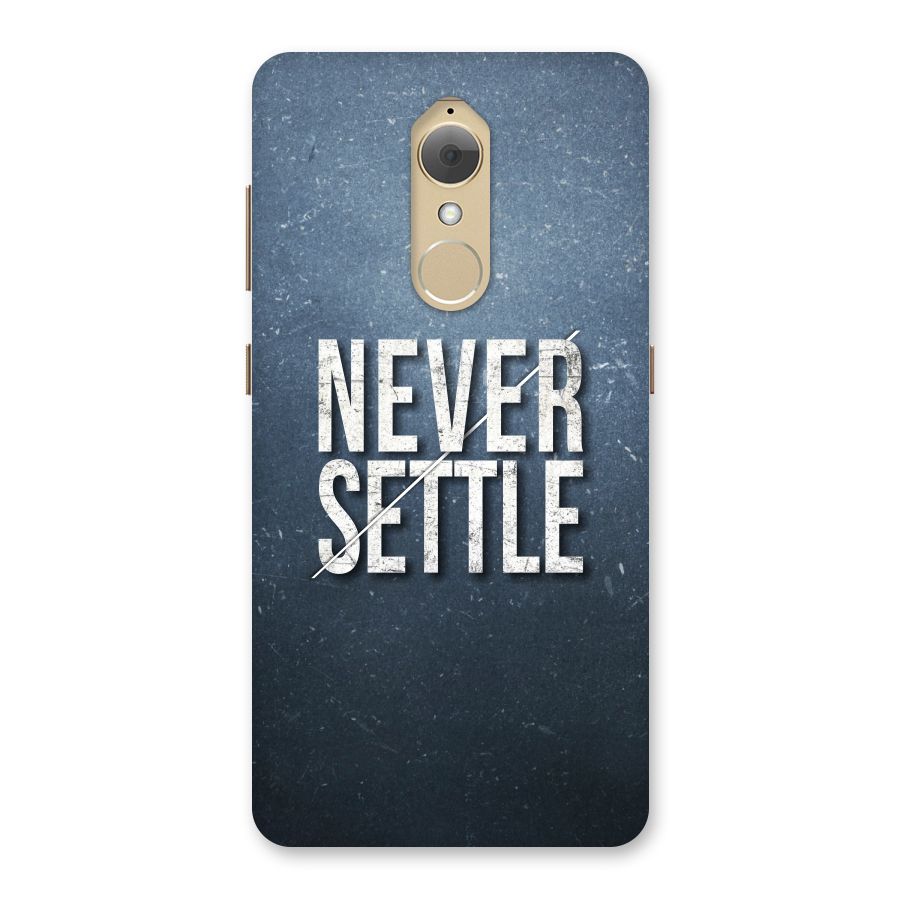 Never Settle Back Case for Lenovo K8