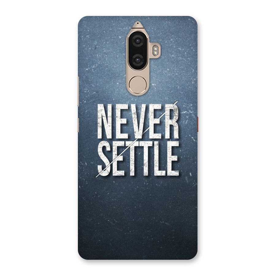 Never Settle Back Case for Lenovo K8 Note
