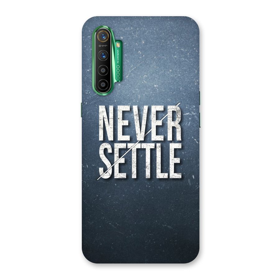 Never Settle Back Case for Realme X2