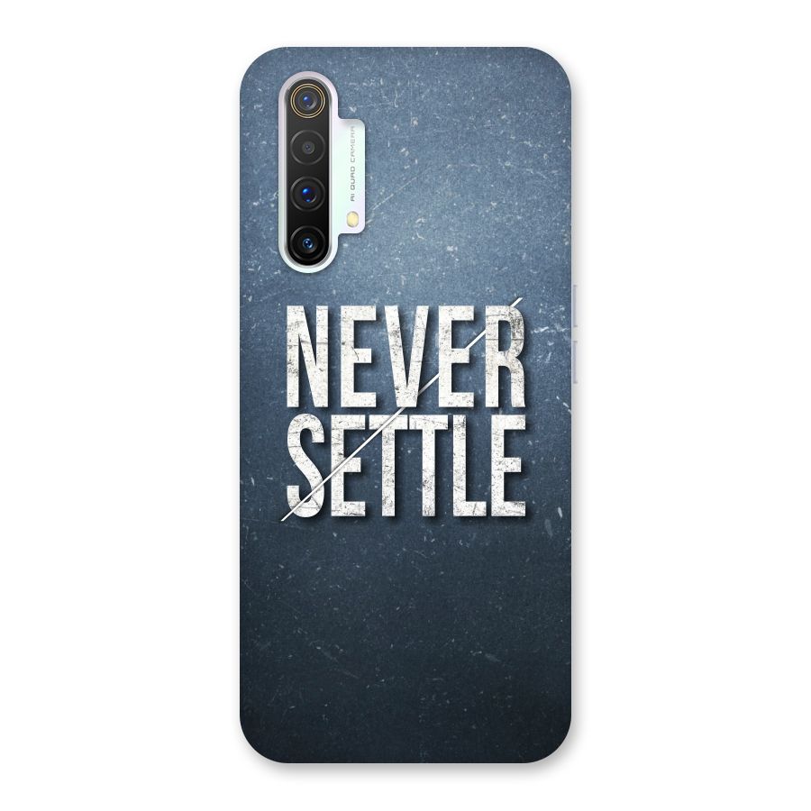 Never Settle Back Case for Realme X3 SuperZoom