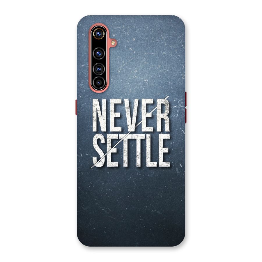 Never Settle Back Case for Realme X50 Pro