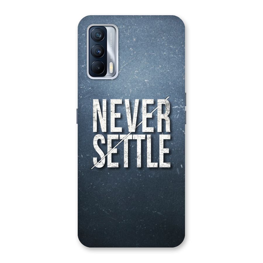 Never Settle Back Case for Realme X7