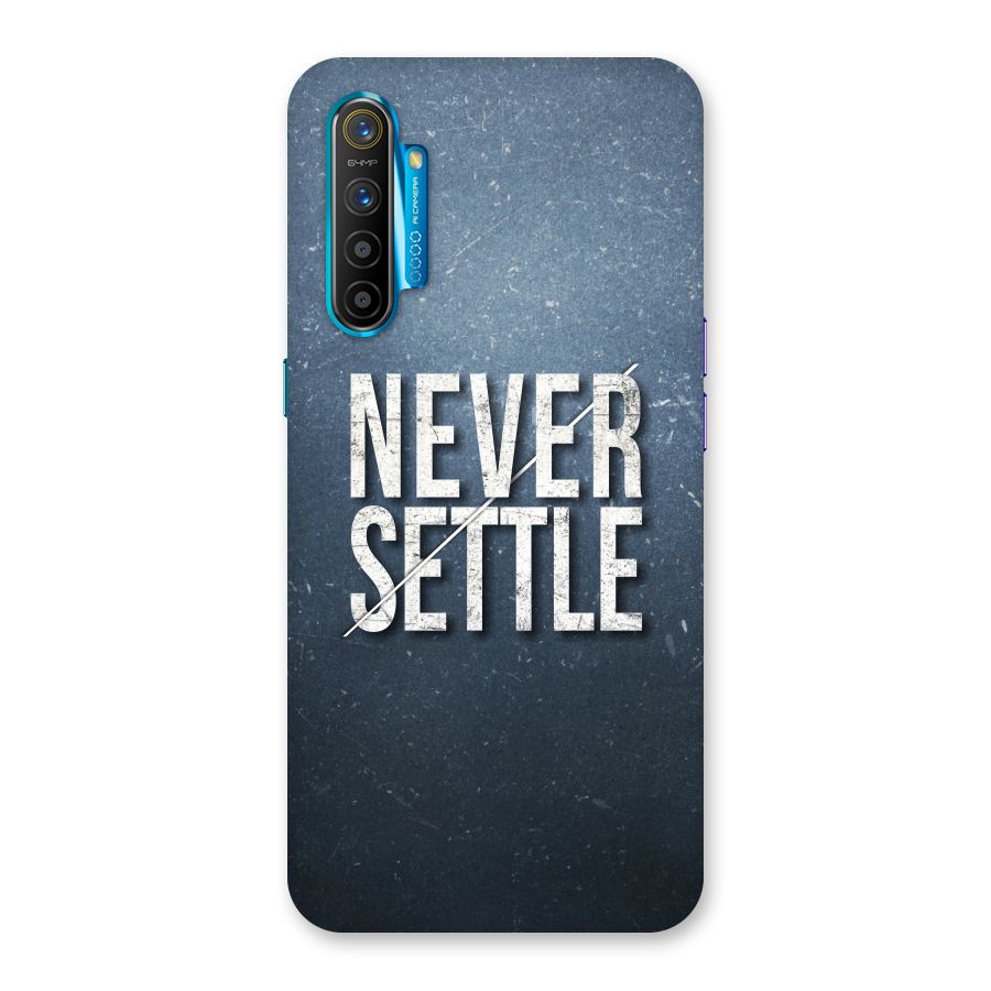 Never Settle Back Case for Realme XT